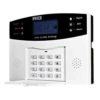 KKmoon Alarma GSM SMS Inalámbrica 99 Zonas 433MHz Antirrobo Sistema de Seguridad Detector con Sensor de Movimiento PIR Puerta Control Remoto