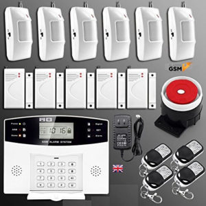 Kit alarma inalámbrica GSM para hogar casa o negocio App IOS Android modelo 30-A sin cuotas