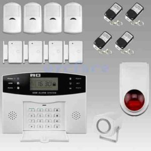 Discoball® LCD Wireless GSM SMS autodial casa casa oficina Alarma de Seguridad Antirrobo Intruder