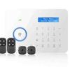 CHUANGO CG-B11 - Kit sistema de alarma PSTN DUAL, GSM/telefónica por cable, sirena incluida, color blanco