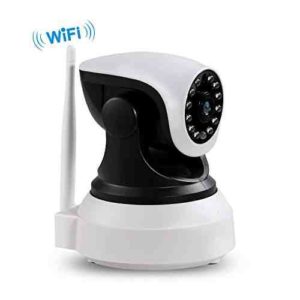 NEXGADGET IP Cámara HD WiFi de Vigilancia Seguridad Interior Detección Movimiento Visión Nocturna Visualización Remota Alarma Grabación de Vídeo P2P Pan Tilt Compatible con iOS y Android ( Único Autorizado Vendedor-NexTech )