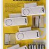 Rolson 66845 - Alarma inalámbrica para ventanas y puertas (4 unidades) [Importado de Reino Unido]
